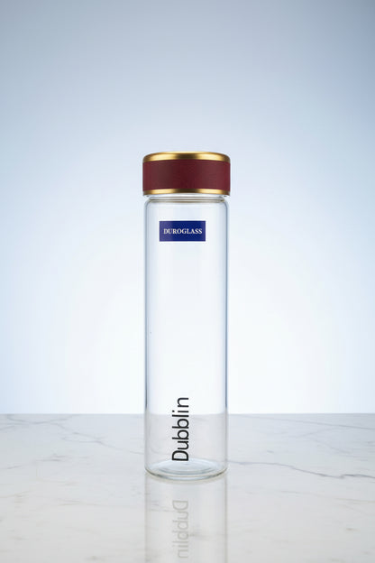 Dubblin Dew 600ml Borosilicate Glass Bottle
