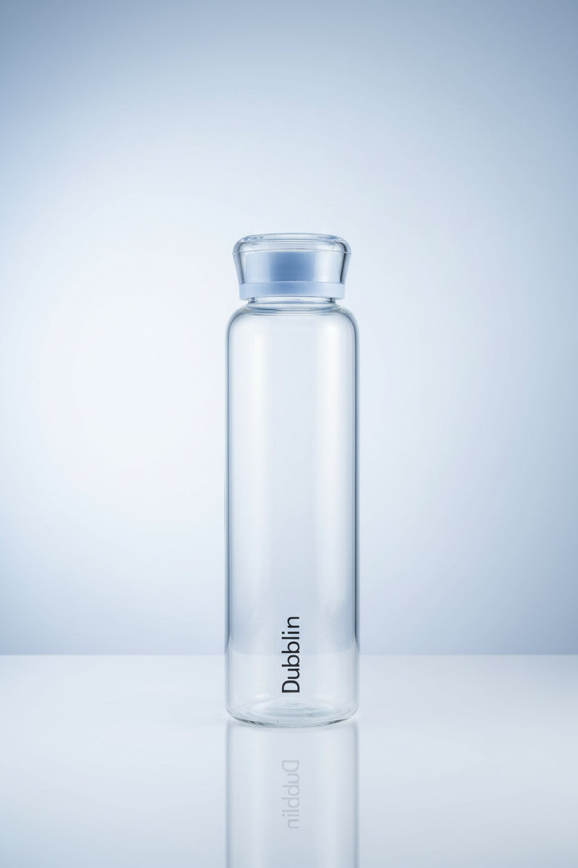 Dubblin Shell 400ml Borosilicate Glass Bottle
