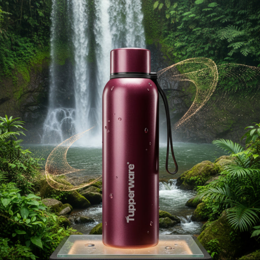 Tupperware Primo 920ml Thermal Vacuum Insulated Bottle  - @ 15% Discount - book now - 1 week delayed dispatch