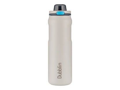 Dubblin Modern 750 Thermal Vacuum Insulated Bottle (Twin Flow: Gulper Plus Straw Sipper)