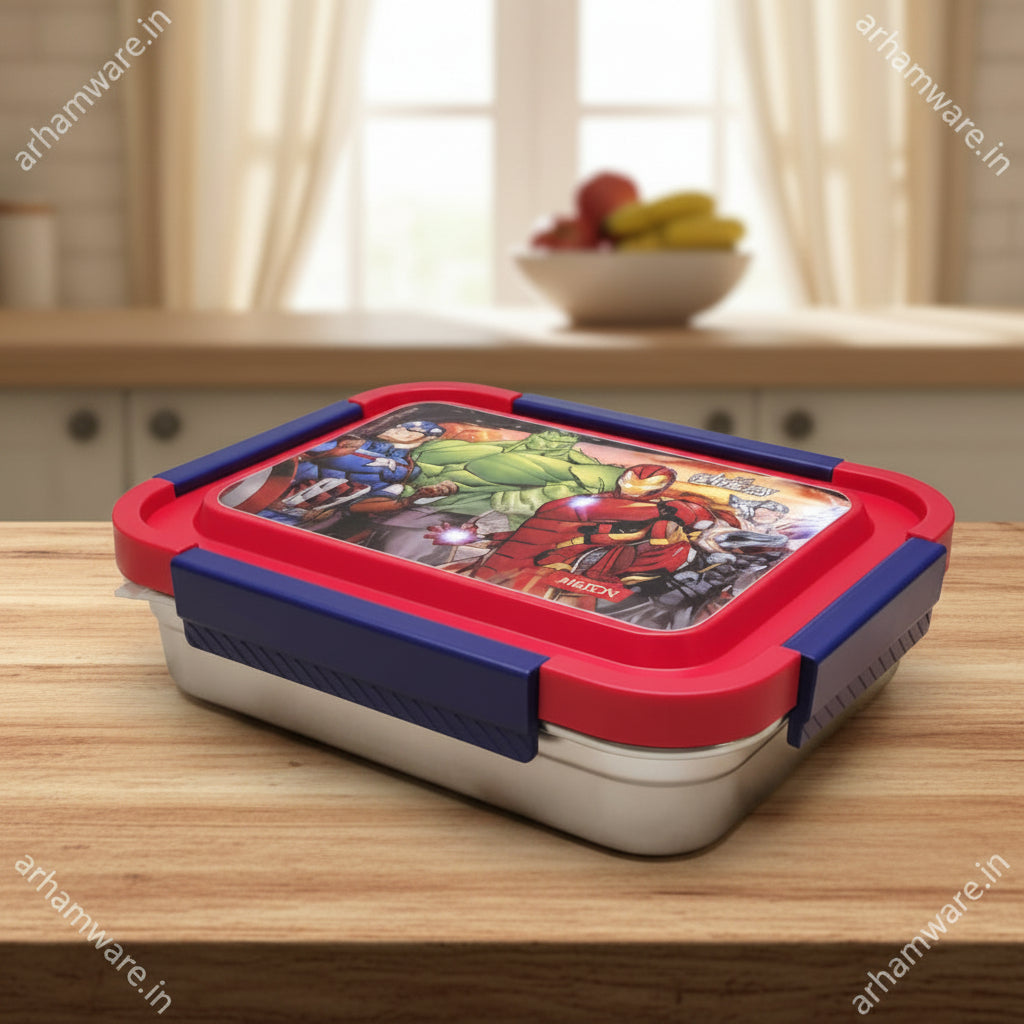 Milton Marvel Metro Meal Junior Stainless Steel Lunch Box with Inner Container