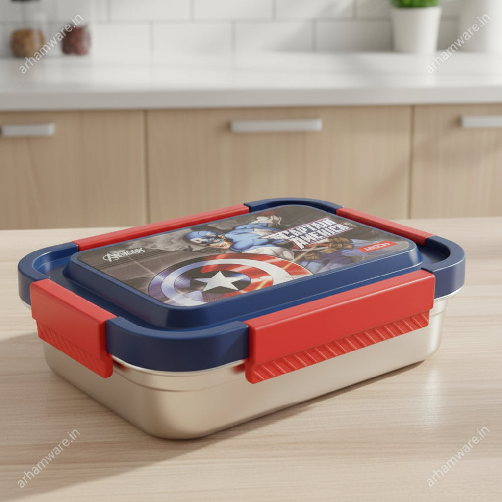 Milton Marvel Metro Meal Junior Stainless Steel Lunch Box with Inner Container