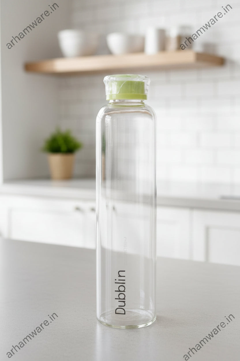 Dubblin Shell 800ml Borosilicate Glass Bottle
