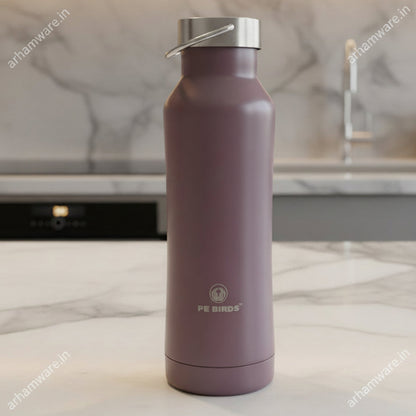 PE Birds Hydra 600ml Thermal Vacuum Insulated Flask with Steel Cap Bottle