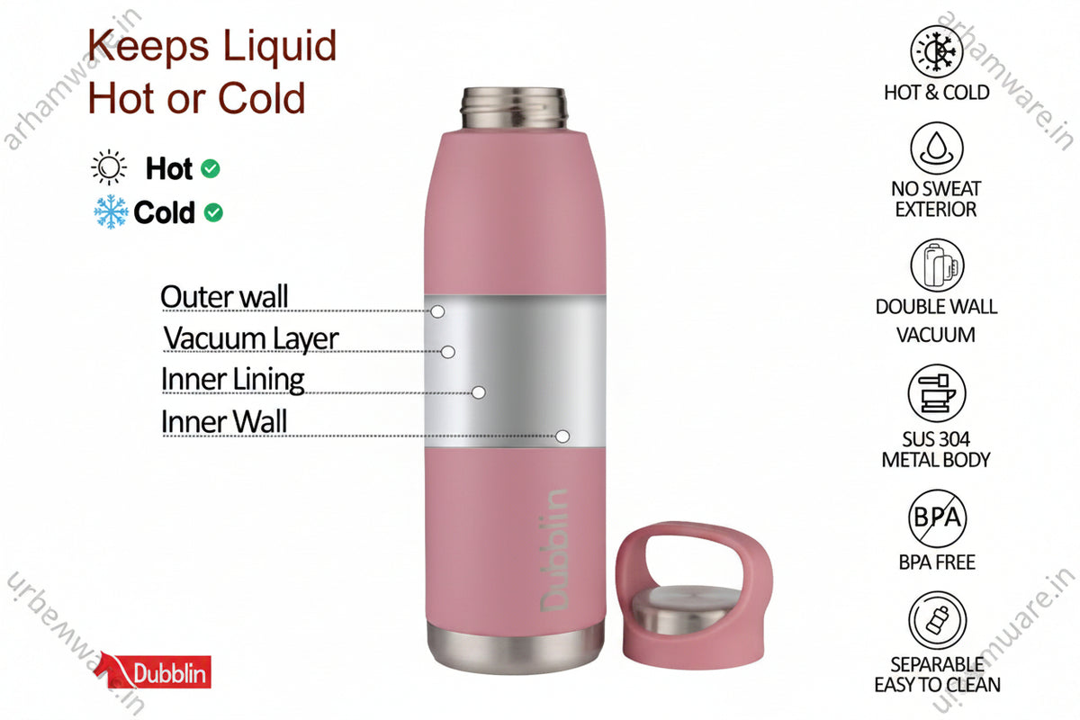Dubblin Hiker 750 Thermal Vacuum Insulated Bottle