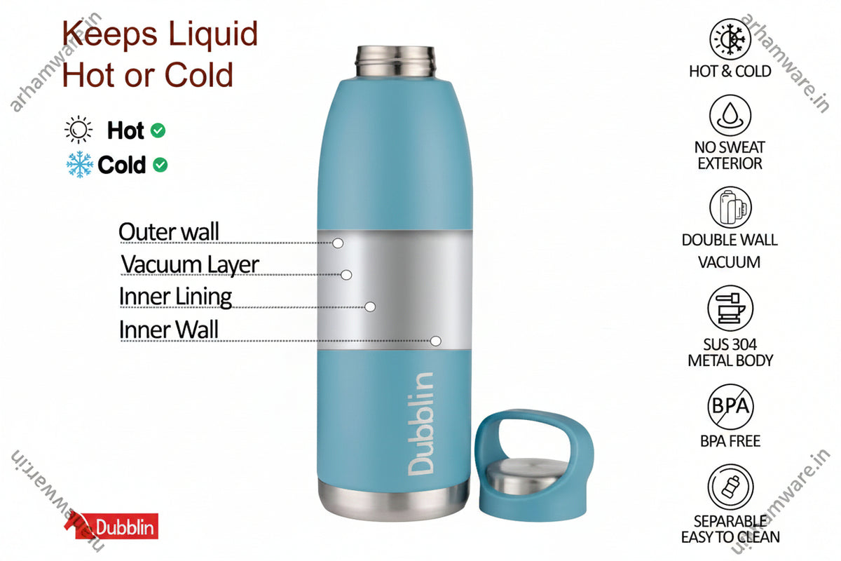 Dubblin Hiker 1000 Thermal Vacuum Insulated Bottle