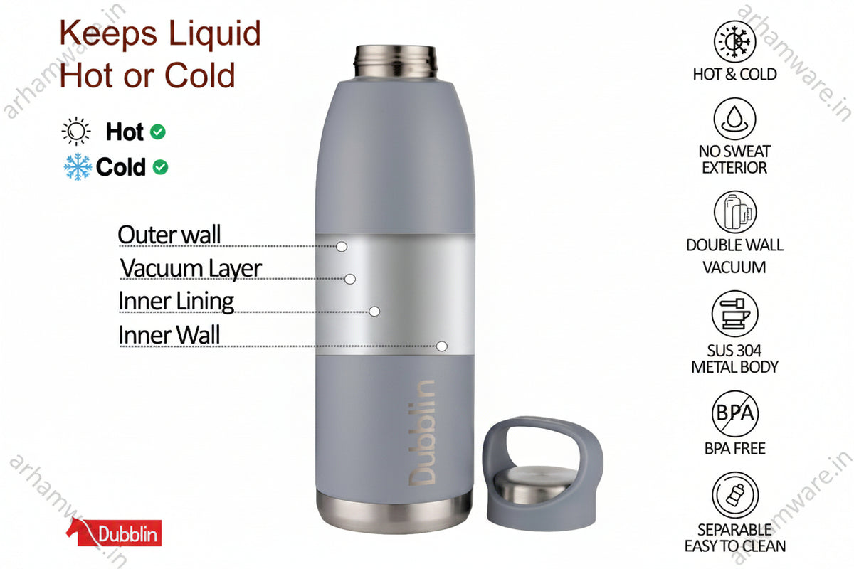Dubblin Hiker 1000 Thermal Vacuum Insulated Bottle