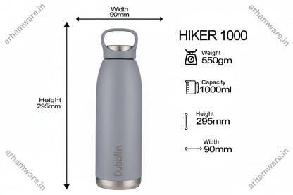 Dubblin Hiker 1000 Thermal Vacuum Insulated Bottle