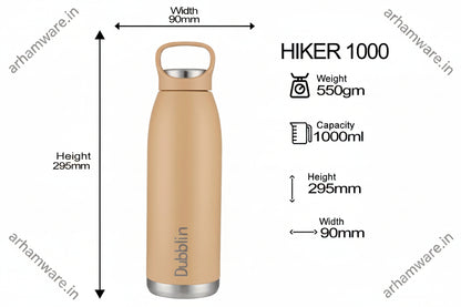 Dubblin Hiker 1000 Thermal Vacuum Insulated Bottle