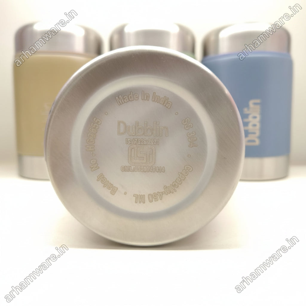 Dubblin Mid Day Meal 450ml Thermal Vacuum Insulated Food Container