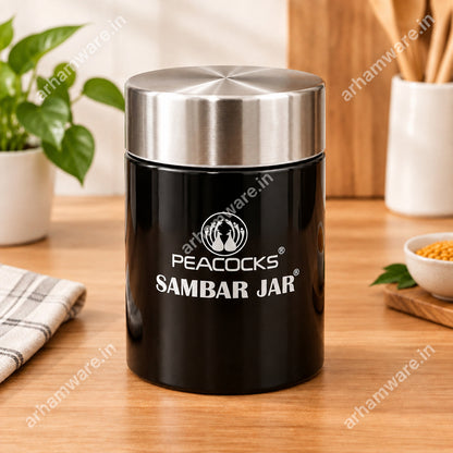 PE Birds Fusion Sambar Jar 180ml Thermal Vacuum Insulated