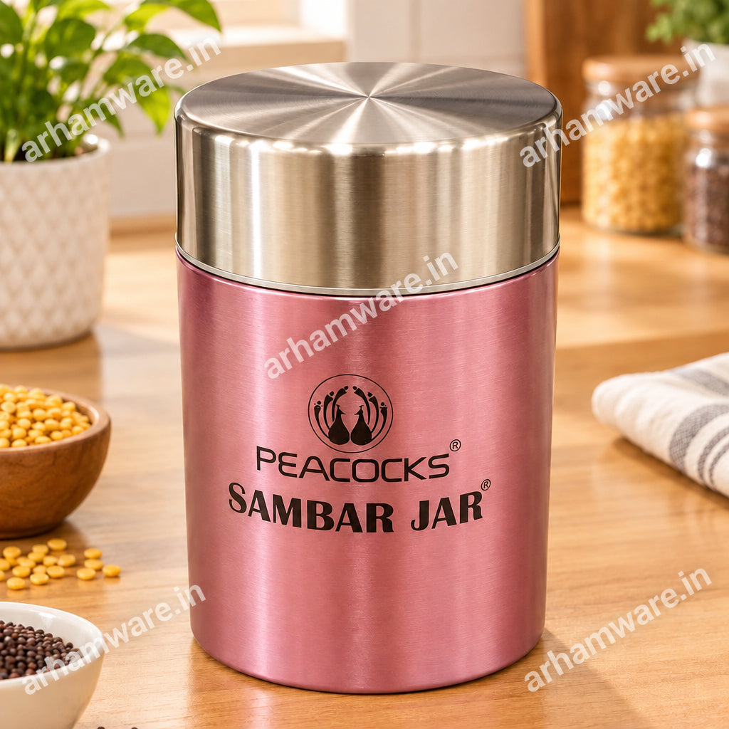 PE Birds Fusion Sambar Jar 180ml Thermal Vacuum Insulated