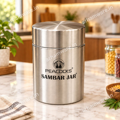 PE Birds Fusion Sambar Jar 180ml Thermal Vacuum Insulated