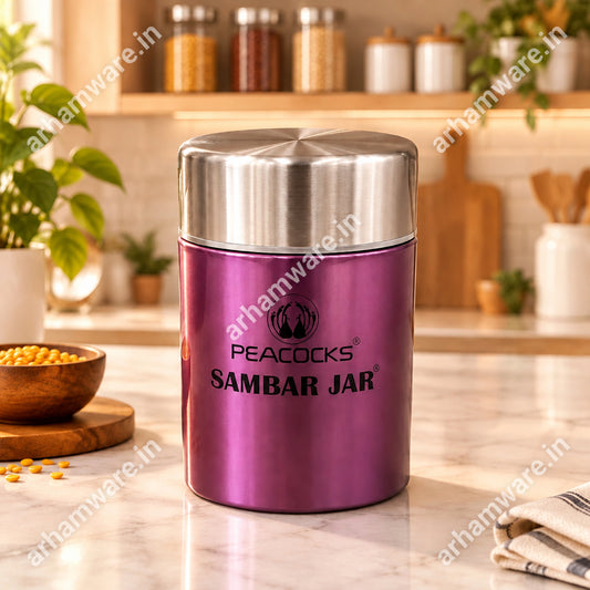 PE Birds Fusion Sambar Jar 180ml Thermal Vacuum Insulated