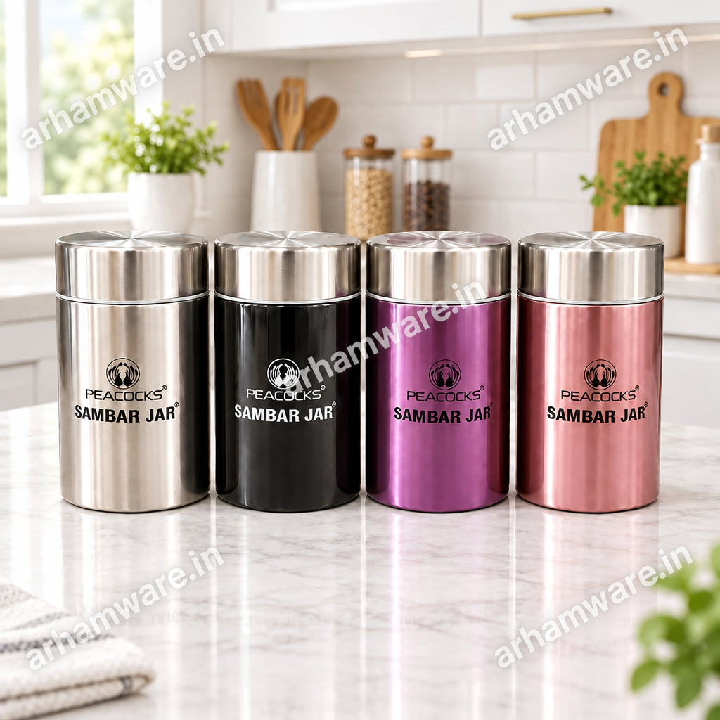 PE Birds Fusion Sambar Jar 220ml Thermal Vacuum Insulated