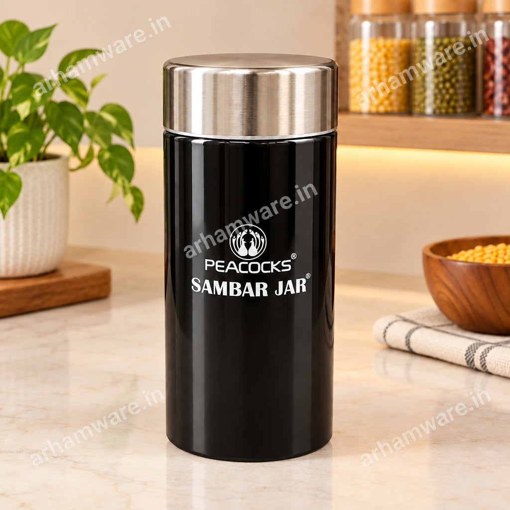 PE Birds Fusion Sambar Jar 300ml Thermal Vacuum Insulated