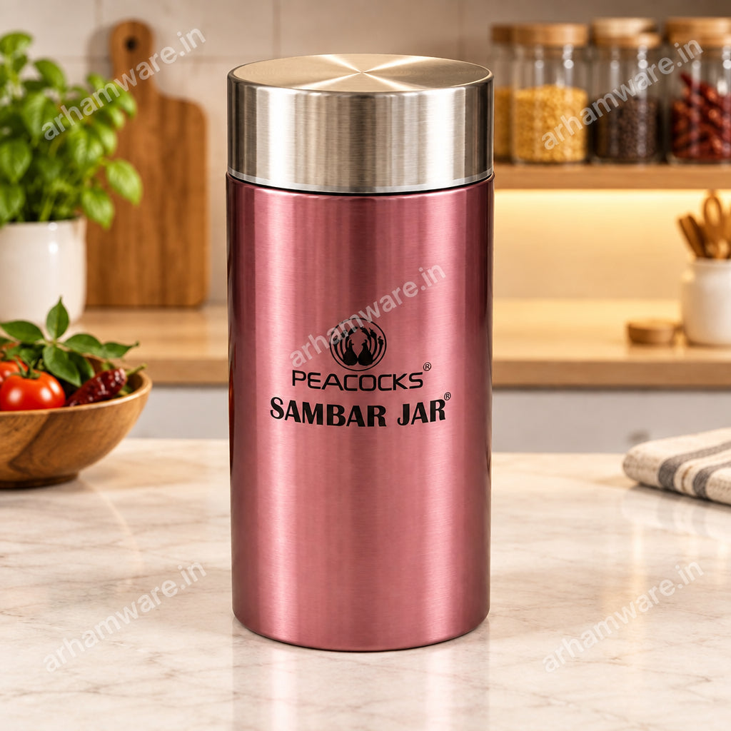 PE Birds Fusion Sambar Jar 300ml Thermal Vacuum Insulated
