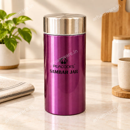 PE Birds Fusion Sambar Jar 300ml Thermal Vacuum Insulated