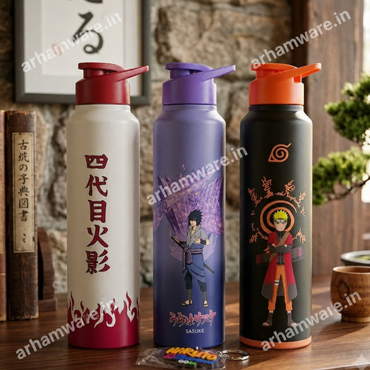 Go24 Naruto Ninja 1000 Stainless Steel Bottle