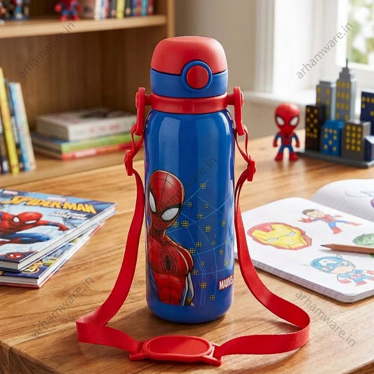 Milton Marvel Companion 450 Thermal Vacuum Insulated Kids Bottle with Straw