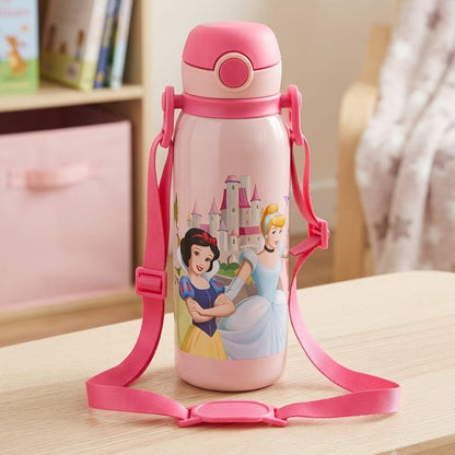 Milton Disney Companion 450 Thermal Vacuum Insulated Kids Bottle with Straw