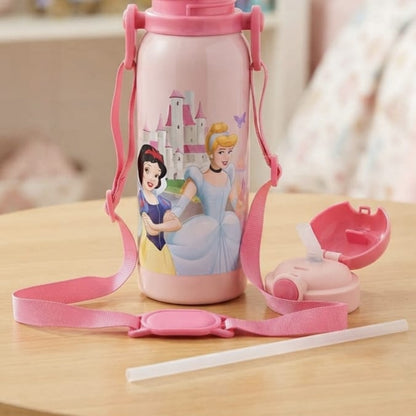 Milton Disney Companion 450 Thermal Vacuum Insulated Kids Bottle with Straw