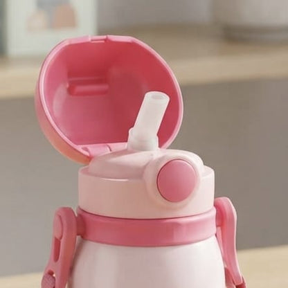 Milton Disney Companion 450 Thermal Vacuum Insulated Kids Bottle with Straw