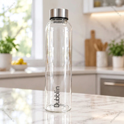 Dubblin Stream Borosilicate Glass Bottle