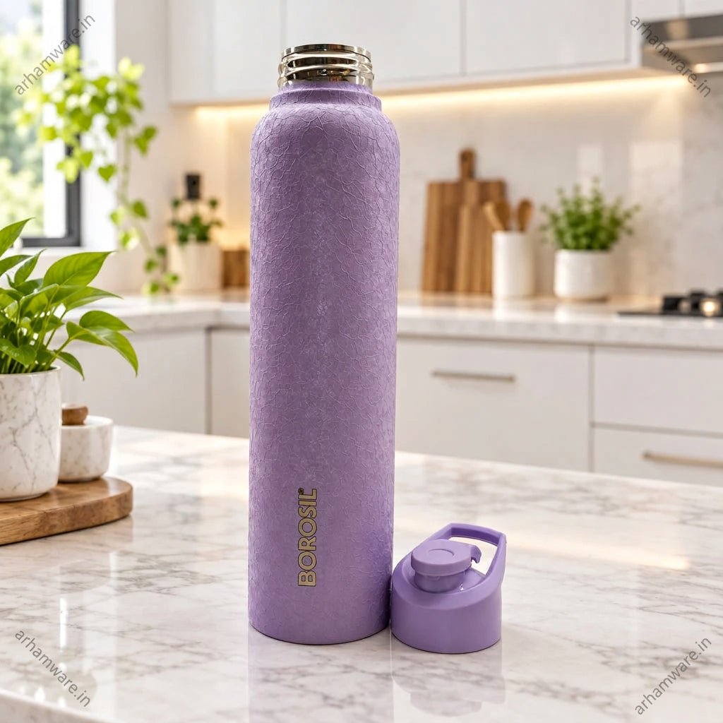Borosil Hydra Cosmo 1 ltr Stainless Steel Bottle