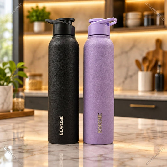 Borosil Hydra Cosmo 1 ltr Stainless Steel Bottle