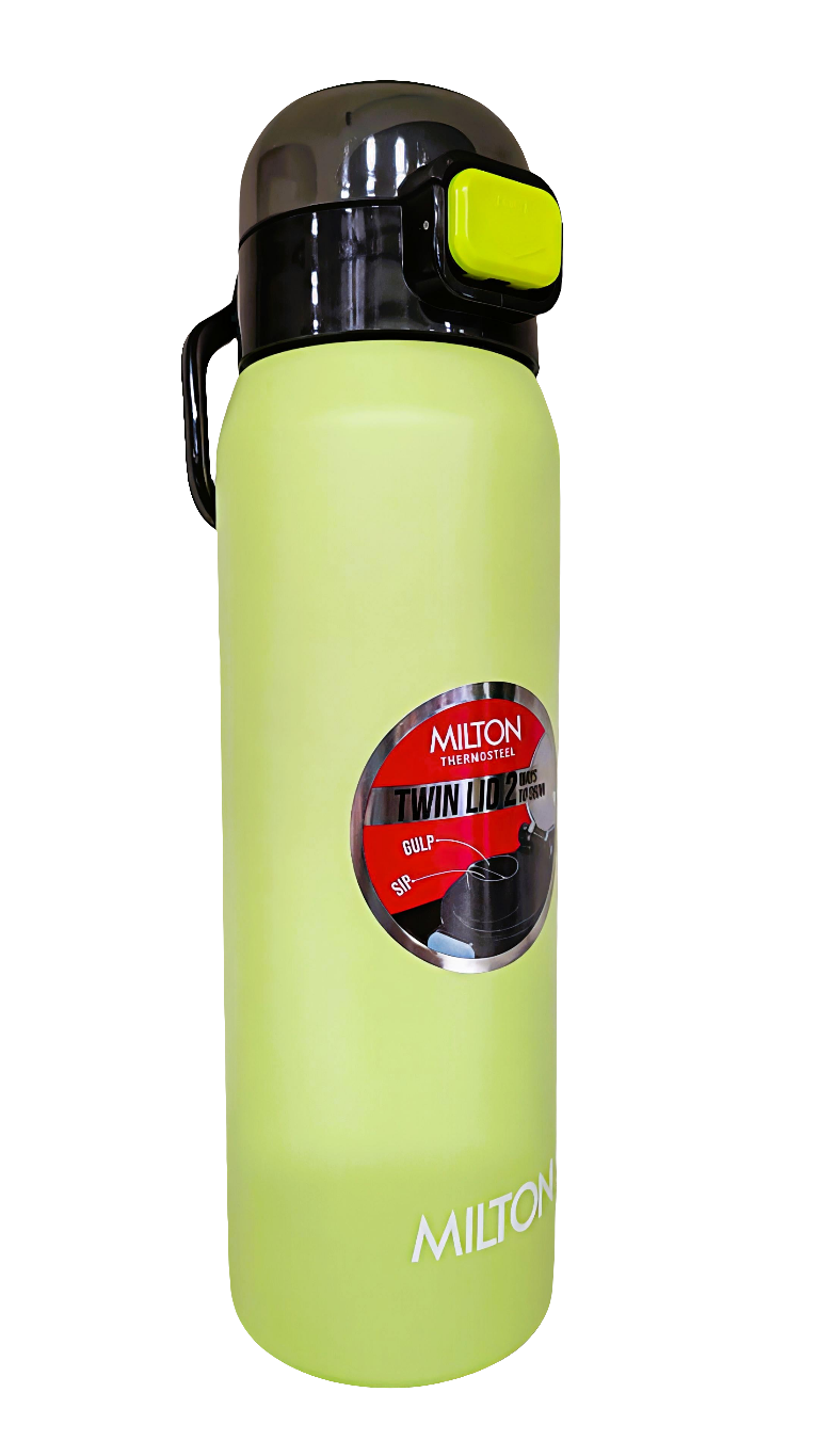 Milton Dual Flow 600 Thermal Vacuum Insulated Bottle with Straw