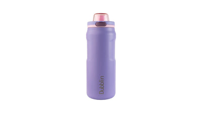 Dubblin Modern 600 Thermal Vacuum Insulated Bottle (Twin Flow: Gulper Plus Straw Sipper)