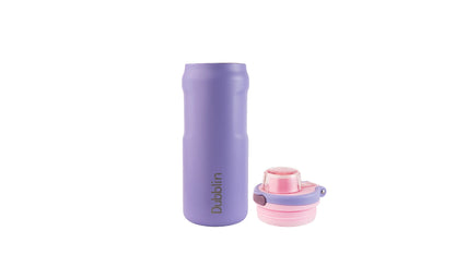 Dubblin Modern 600 Thermal Vacuum Insulated Bottle (Twin Flow: Gulper Plus Straw Sipper)