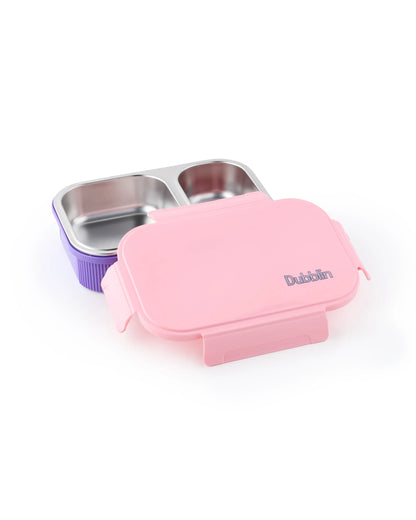 Dubblin Treat Stainless Steel Lunch Box with Inner Container