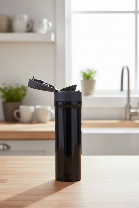 Tupperware Easy Open Thermal Vacuum Insulated Flask 430ml