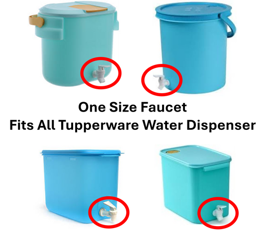 Tupperware Water Faucet (Spare Tap for Water Dispenser)