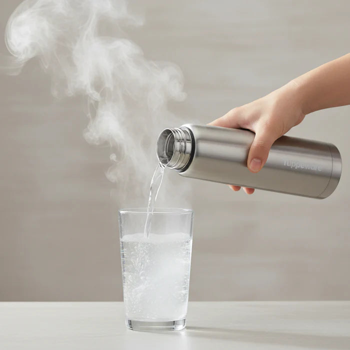 Tupperware Stainless Steel Thermal Vacuum Insulated Flask @ 20% Discount