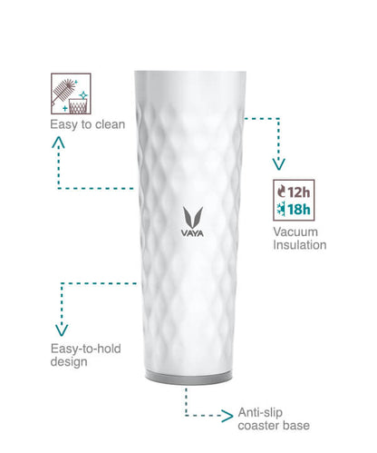 Vaya Drynk Thermal Vacuum Insulated 525ml with Gulper Lid
