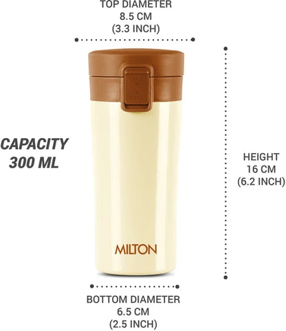 Milton Coffee Mug 300 Thermal Vacuum Insulated with Strainer