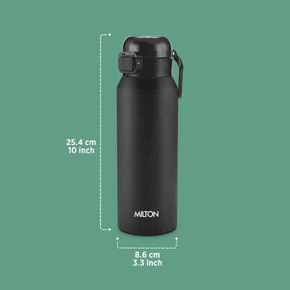 Milton Dual Flow 600 Thermal Vacuum Insulated Bottle with Straw