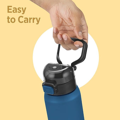 Milton Dual Flow 600 Thermal Vacuum Insulated Bottle with Straw