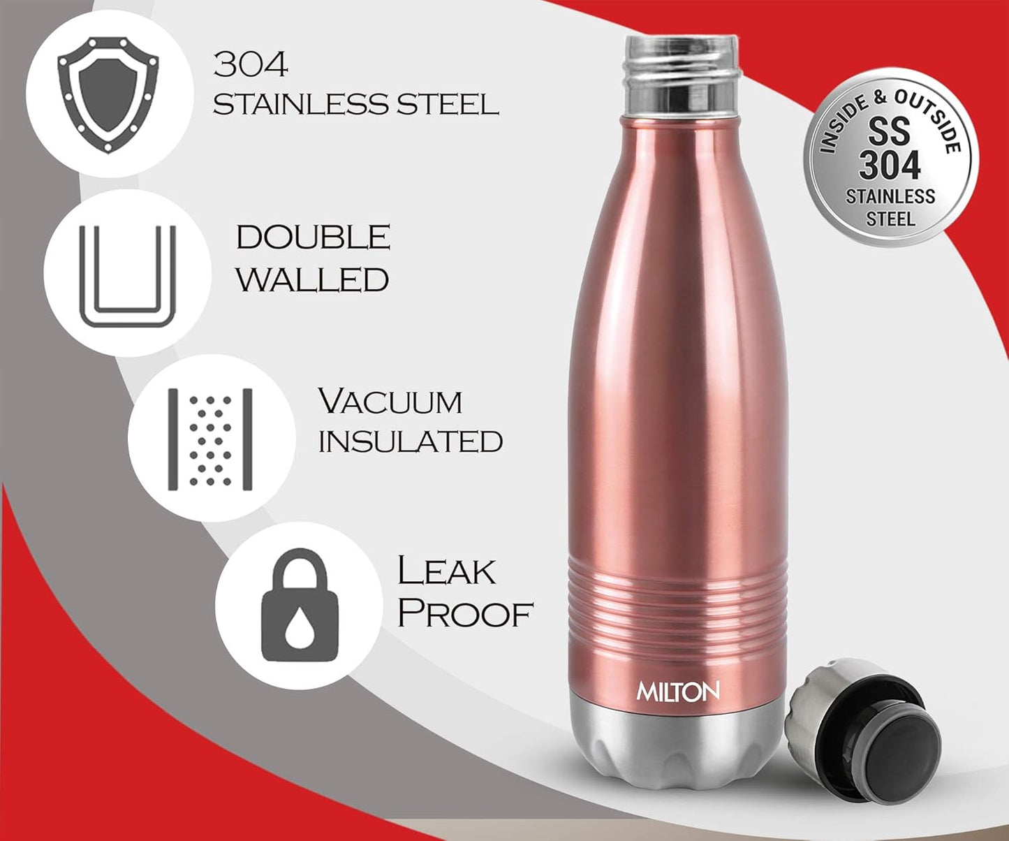 Milton Duo 1000 Thermal Vacuum Insulated Bottle