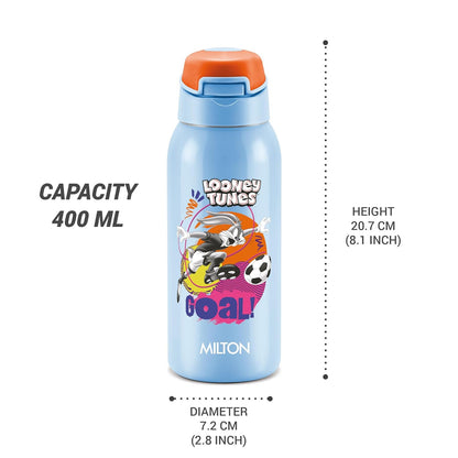 Milton Sportive Thermal Vacuum Insulated Bottle with Straw 400