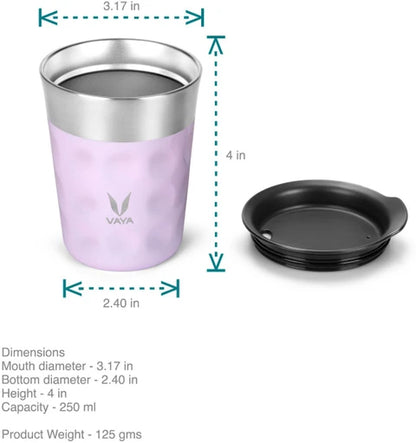 Vaya Pop Cup - 250ml Vacuum Insulated
