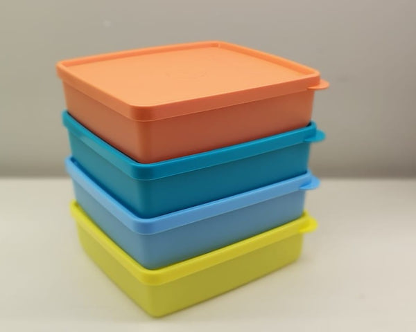 Tupperware Square Away Small 330ml Set of 4