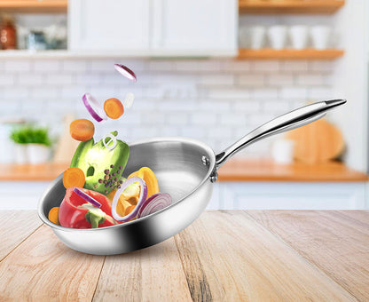 Vaya Tri-Ply Frypan - Stainless Steel