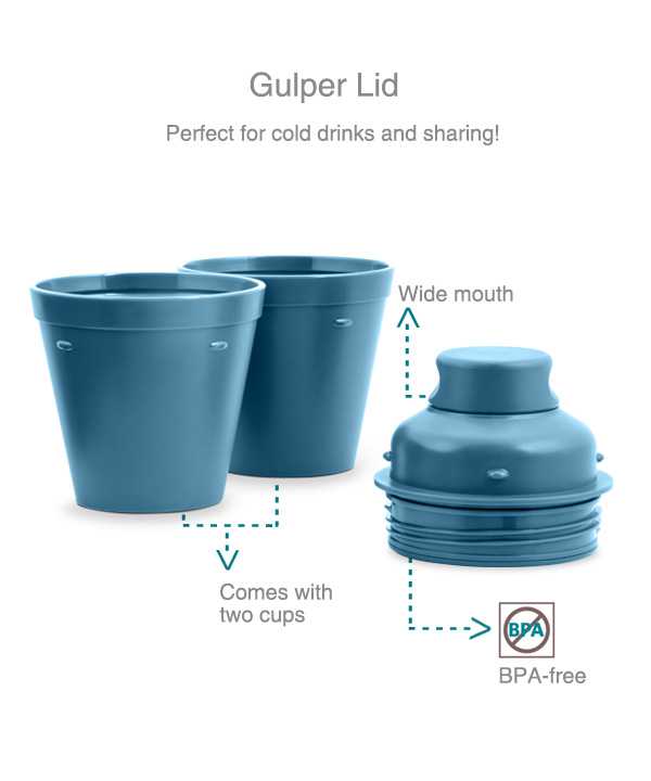 Vaya Drynk Thermal Vacuum Insulated 350ml with Gulper Lid