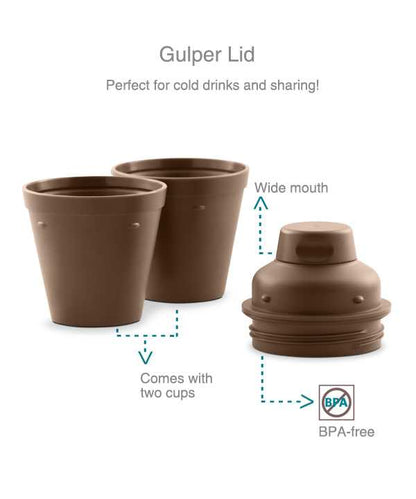 Vaya Drynk Thermal Vacuum Insulated 350ml with Gulper Lid