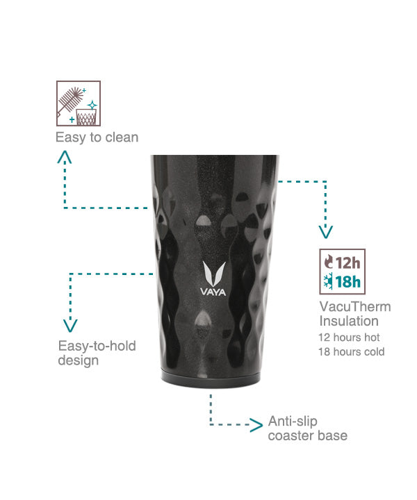 Vaya Drynk Thermal Vacuum Insulated 350ml with Gulper Lid