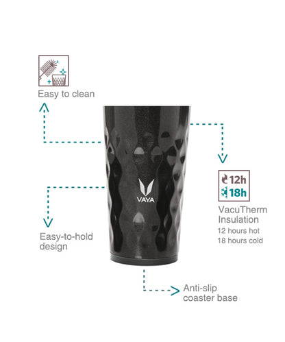 Vaya Drynk Thermal Vacuum Insulated 350ml with Gulper Lid